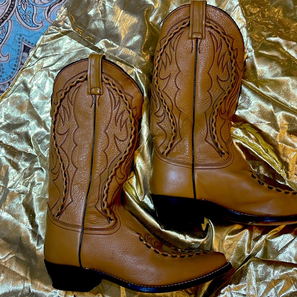 Dan Post Albany Bucklace Western Cowboy Boots Men's 8EW/Women’s fit like 9 9 1/2